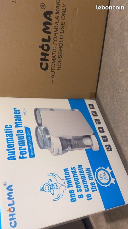 Machine à biberon instantané Cholma baby formula maker