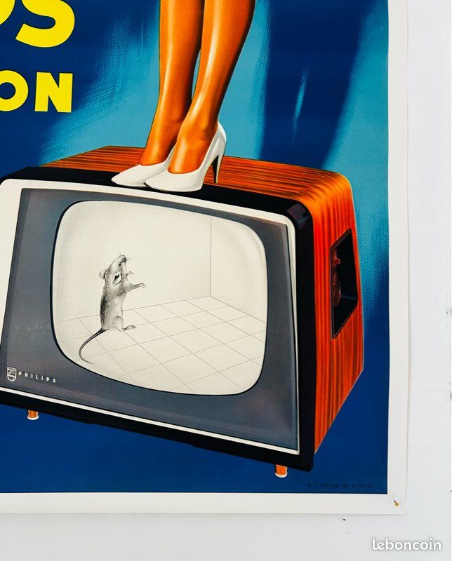 Affiche Philips - Affiche Vintage