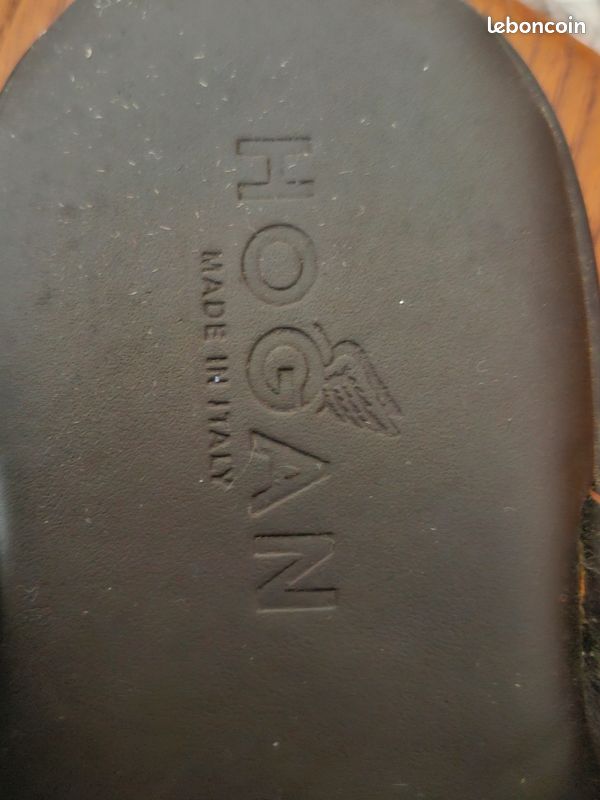 Sandales plates en cuir Hogan 39.5 (image 3)