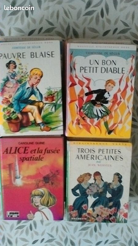 Lot 29 biblio rose verte (image 5)