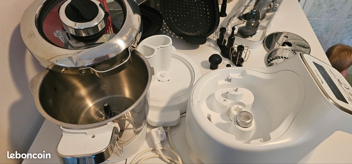 Robot Moulinex i-Companion XL connecté + Accessoires complets & Livres (image 4)