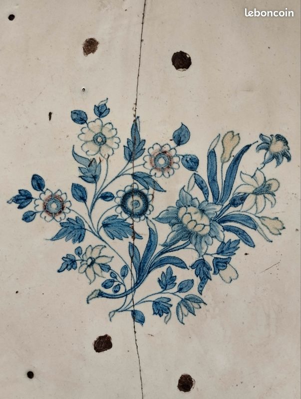 Grand plat de Rouen 18eme (image 2)
