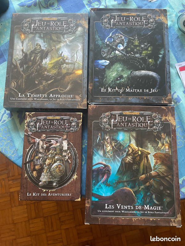 Warhammer V1 - Le Jeu De Rôle Fantastique - Premier Compagnon (Bon état)