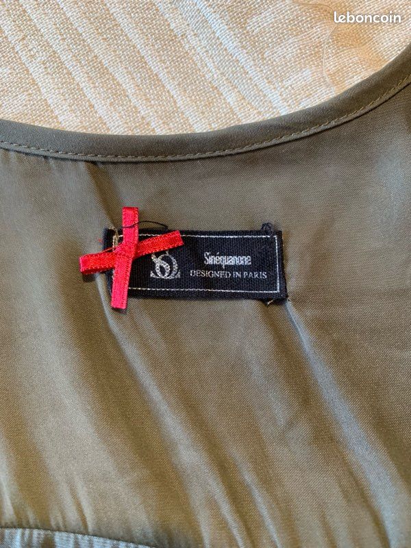 Blouse Sinéquanone taille 36 en satin (image 5)