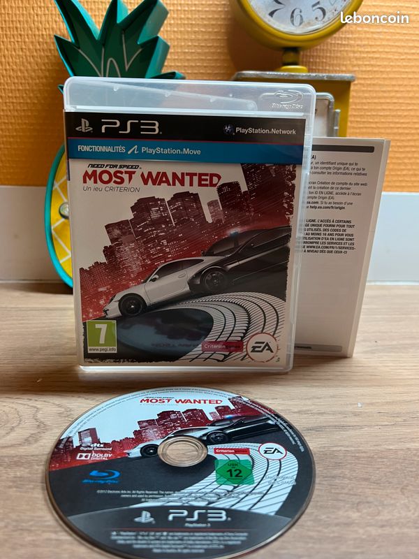 Jeu Need For Speed Most Wanted PS3 - Version PAL - Occasion Très Bon état