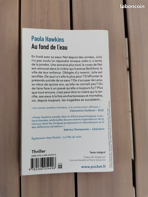 Au fond de l'eau Poche Etat Neuf (image 2)