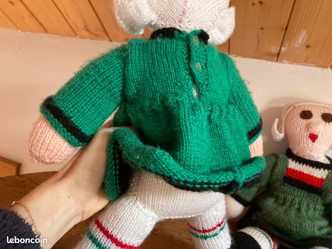 Bécassine peluche fait main (image 3)