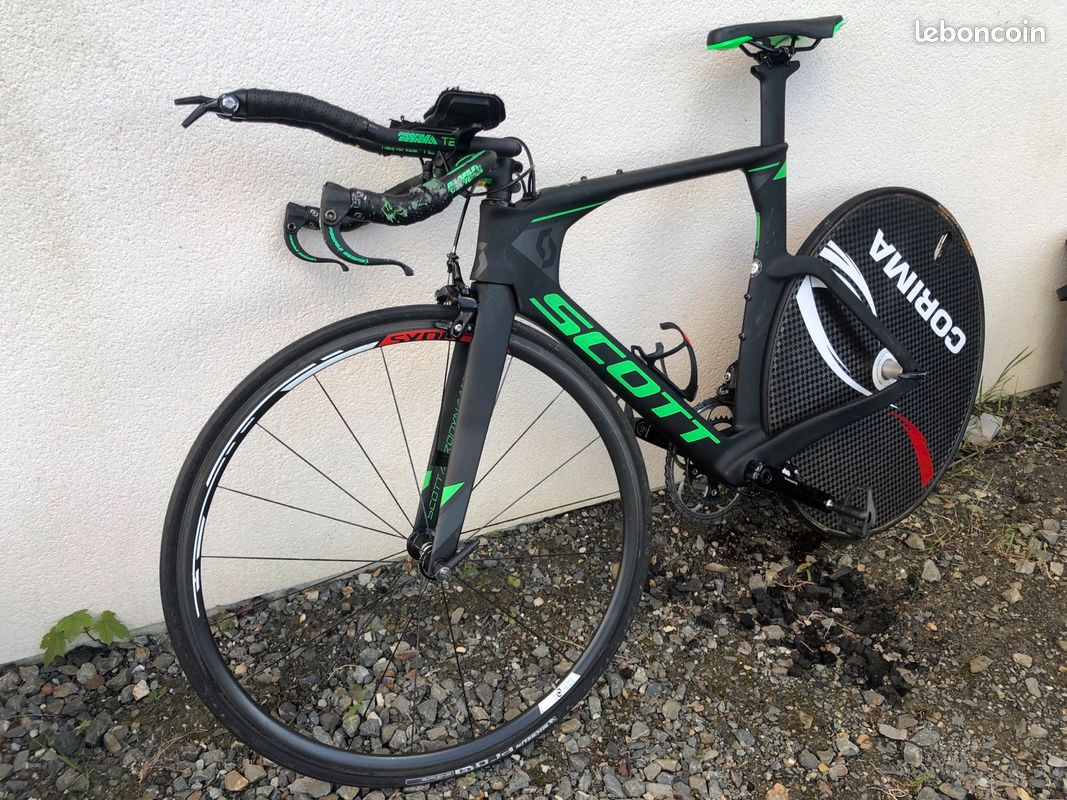 Vélo carbonne de contre la montre à patin Scott (image 6)