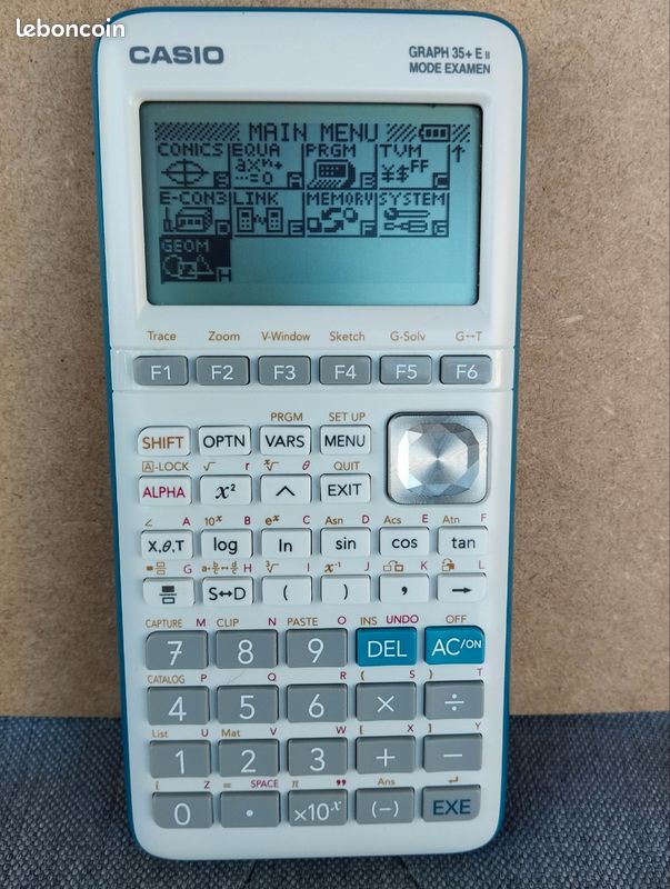 Contrôle Critique souris ou rat calculatrice casio graph 35 e prix arnaque disco