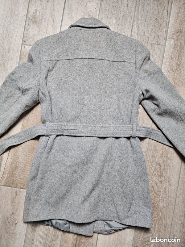 Veste ample en jersey - Gris chiné/rayures tennis - Ladies | H&M CA