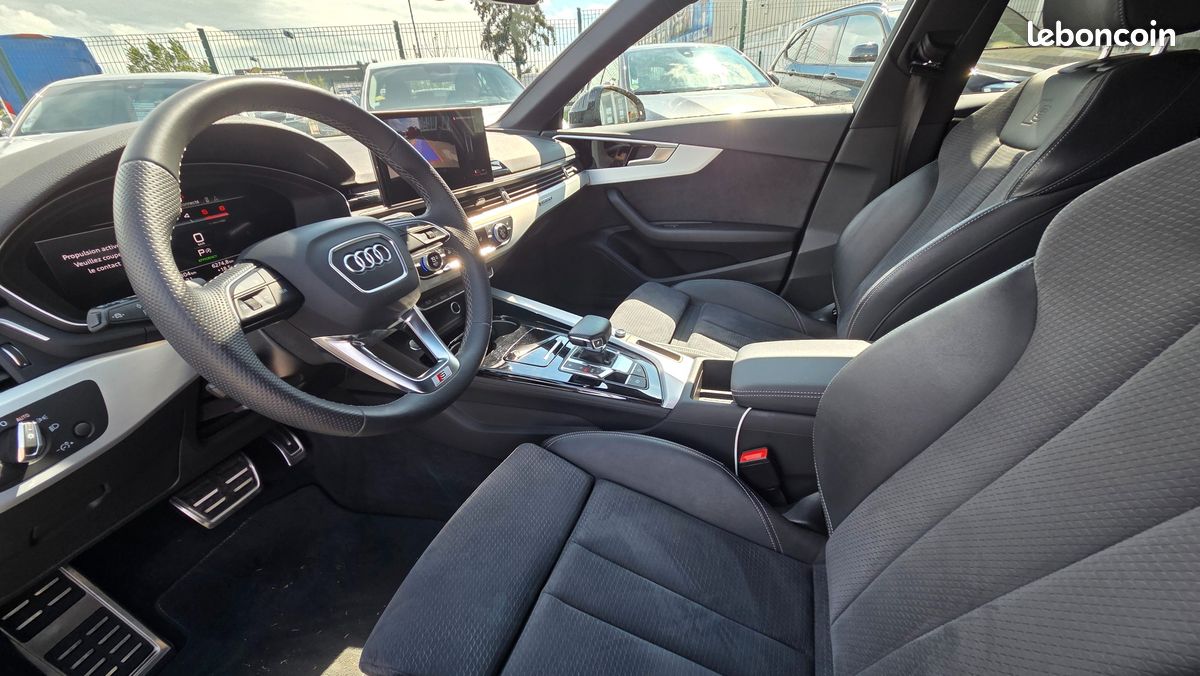 AUDI A4 AVANT 40 TDI 204CH S-TRONIC QUATTRO S-LINE - PCK BLACK - PCK VILLE - PCK ROUTE - CLÉ CONFORt (image 10)