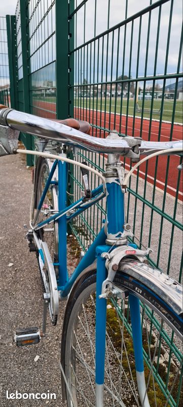Velo vintage femme bleu rénové (image 11)