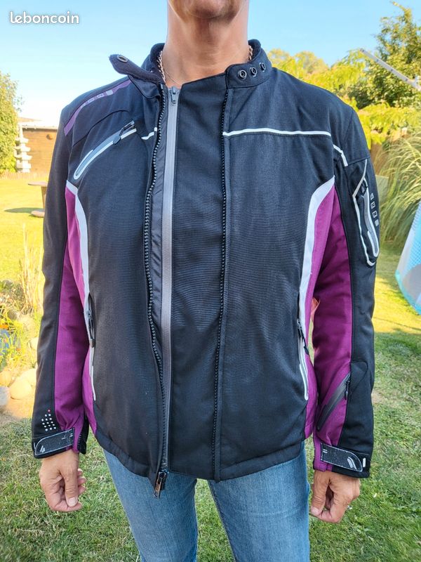 Blouson moto femme 2XL (image 2)