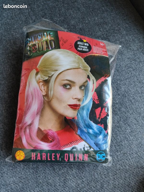 Perruque Harley Quinn adulte (image 1)