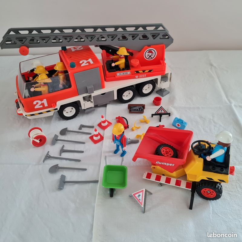 Lampe Publicitaire Playmobil Vintage - Présentoir Années 80/90 - Rare