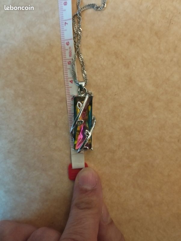 Collier Topaze Mystic Rainbow (image 5)