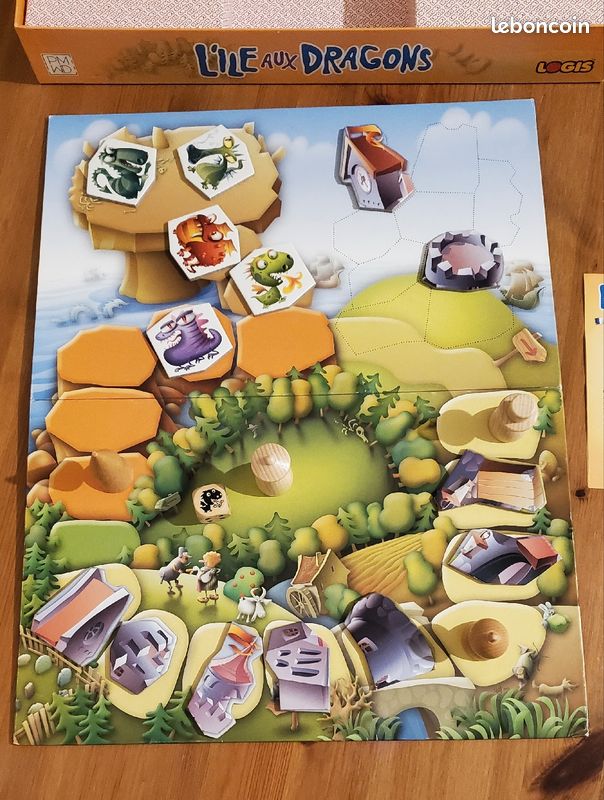 Jeu L'île aux dragons (image 3)