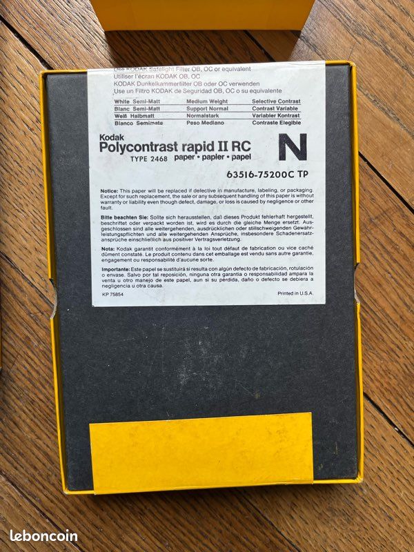 Papier photo instantané Kodak Papiers Photo Instantanes - Pack de 25