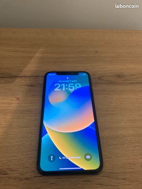 Téléphone X noir (image 3)