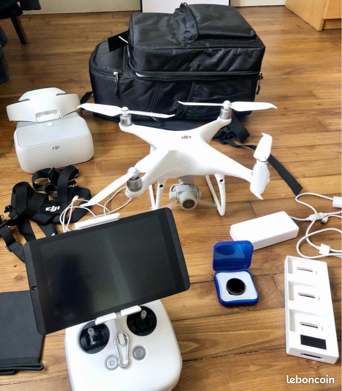 Drone DJI Phantom 4 Pro V2 en très bon état (image 1)