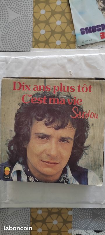 Vinyle 45 tours Michel Sardou (image 1)