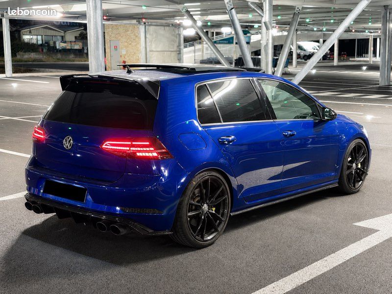 VW Golf 7.5 R DSG 7 - Stage 3 - Bleu Lapiz - Toit Ouvrant Panoramique - Virtual Cockpit - (image 2)
