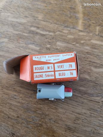 Saphir 78 tours Radiohm pour cellule C5 / C6 - Electro Vintage