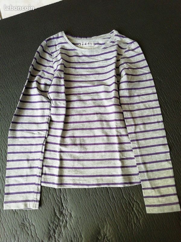 Lot fille 10 ans pantalons, t-shirt, jogging (image 6)