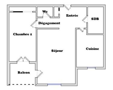 Appartement 133 000 € - 51 m²