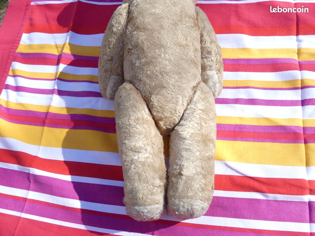 ANCIEN NOUNOURS OURS En Peluche 50 Cm Année 1960 EUR 39,00 - FR