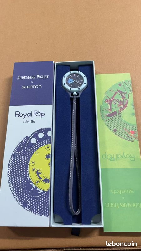 Swatch x Audemars Piguet AP en biocéramique Royal Pop Savonnette (image 1)