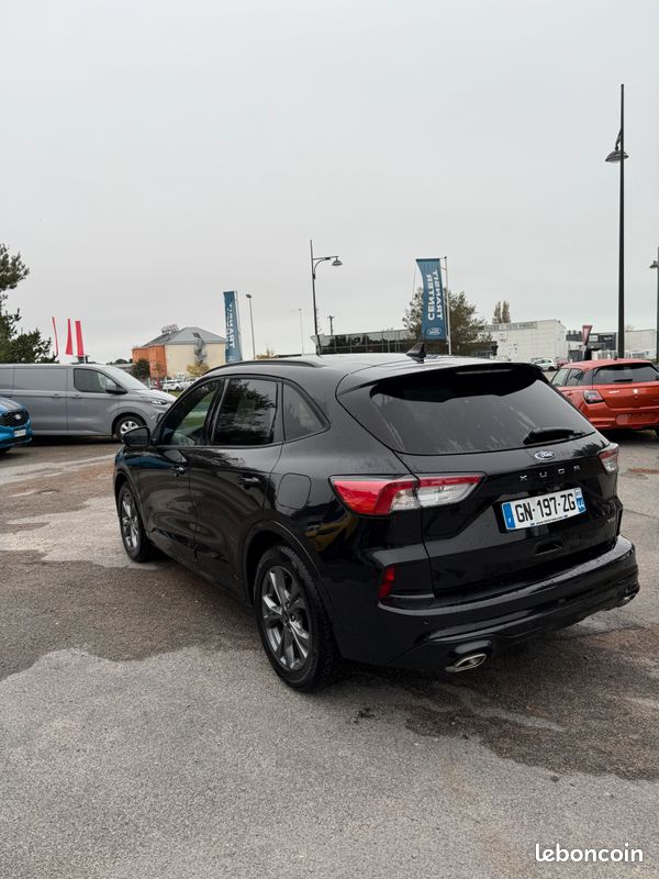 Ford Kuga 2.5 Duratec 190ch FHEV E85 ( Bioéthanol d'origine) ST-Line X BVA, (S.U.V.), Noir ,Pack Sport, Pack Hiver (image 2)