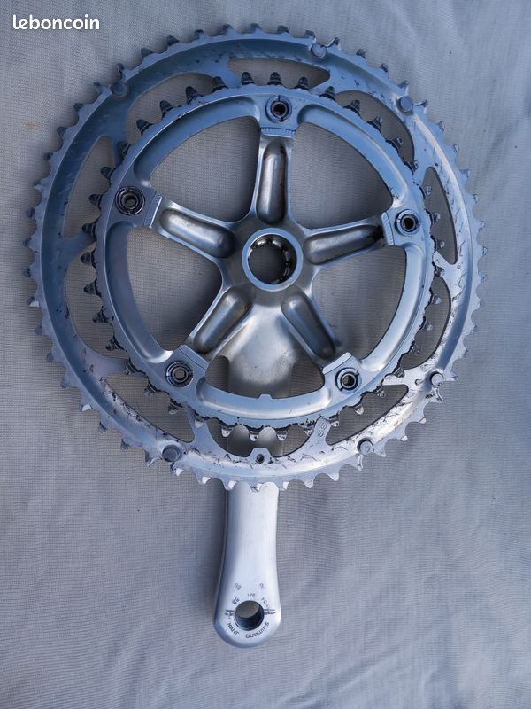 Pédalier Shimano 105 Avec Couronnes Osymetric - Vélo De Course Occasion