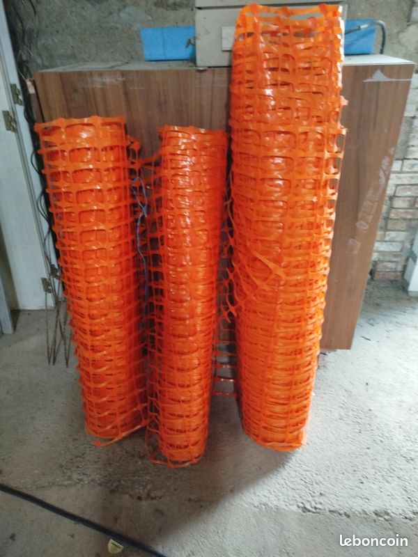 Grillage rubalise orange (image 1)