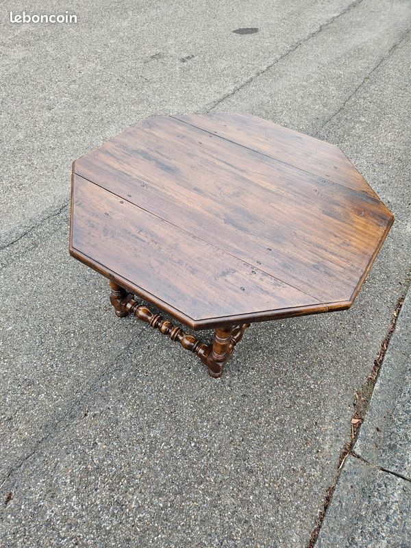 Table basse bois massif (image 6)