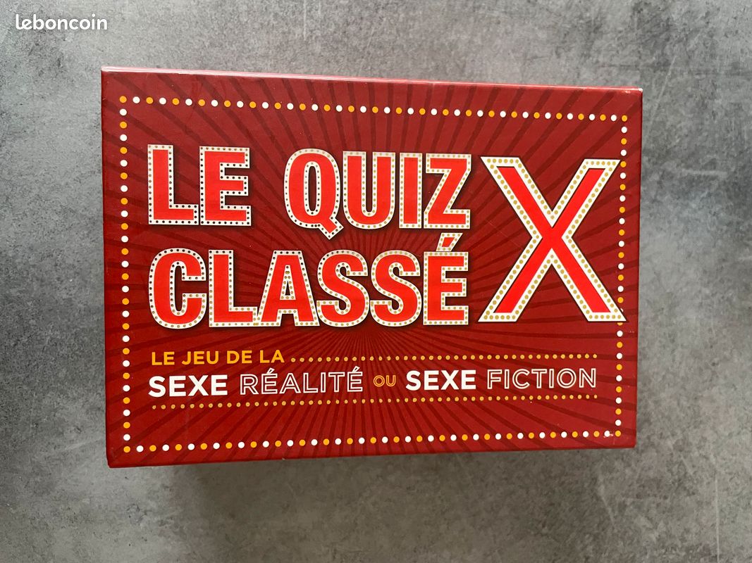 Coffret : Le quiz classé X, le jeu de la sexe réalité ou sexe fiction -  Jeux & Jouets