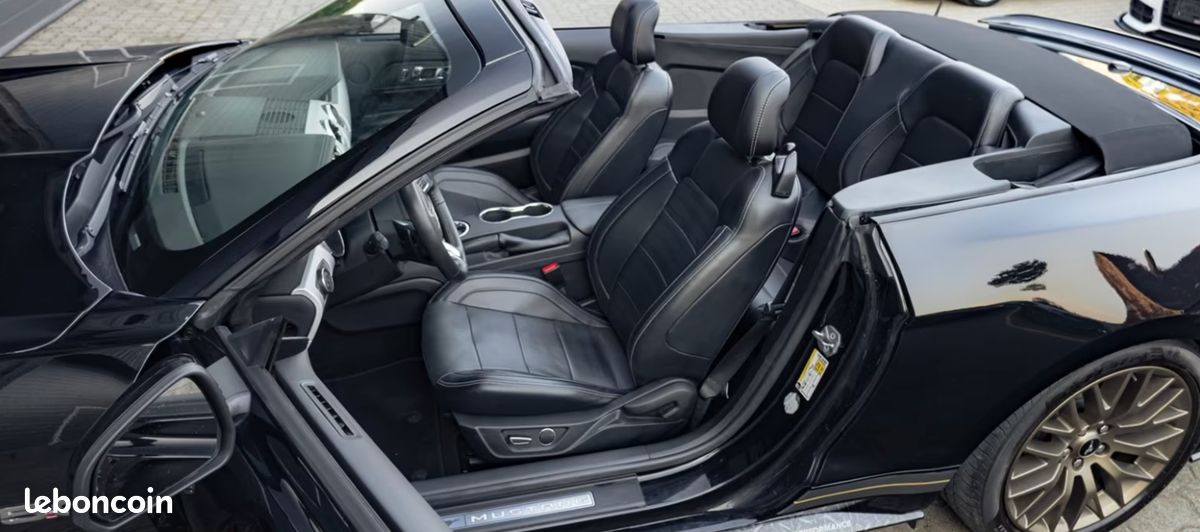 FORD Mustang GT CABRIOLET 5.0 V8 421CH BVA - BULL-X - CUIR - 30 591 KM (image 11)