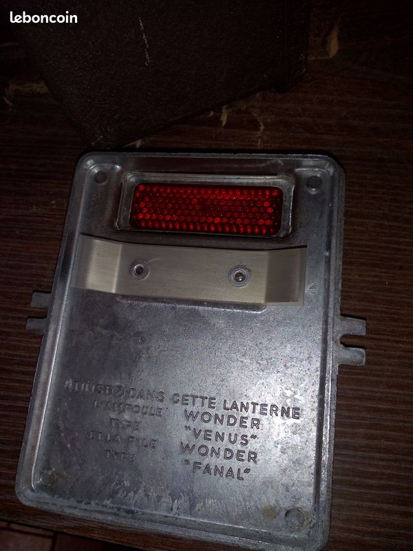 Lanterne portable SNCF de marque Wonder comme neuve (image 3)