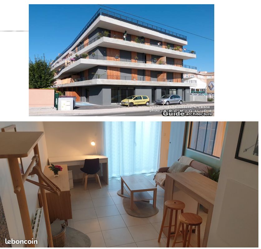 Appartement 2 pièces 33 m² · à Blagnac · 33 m² · 660 €/mois