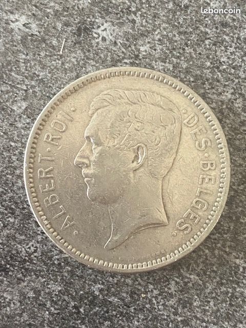 1 pièce 5 francs 1931 Belgique (image 2)