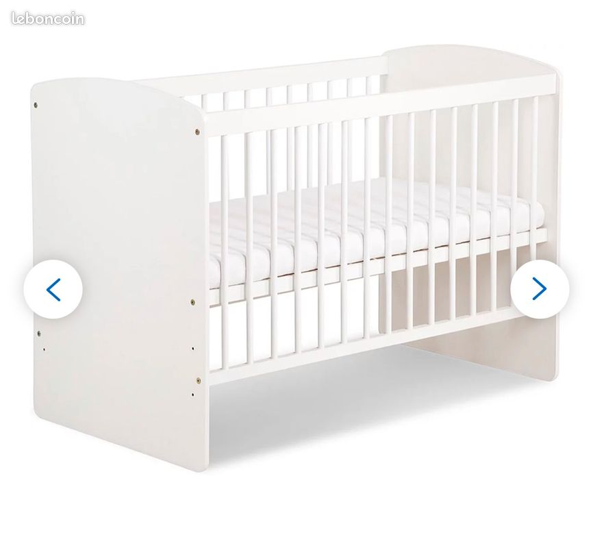 Lit bébé + matelas (image 1)