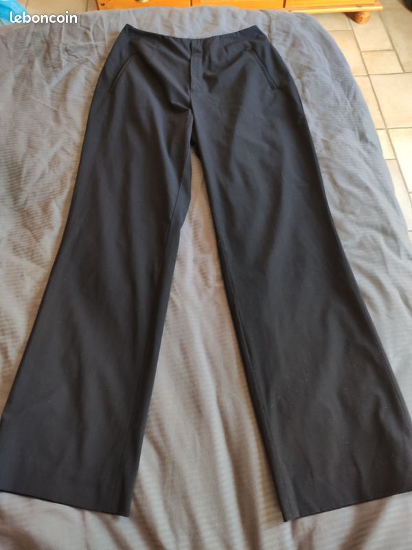 Pantalon One Step Noir (image 1)