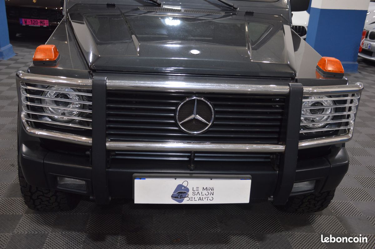 MERCEDES CLASSE G 300 E 170 CHASSIS COURT 3 PORTES-08/1990-6 Cylindres-Attelage-Toit Ouvrant-GPS CarPlay-Jantes 18"-Marchepieds-Gros Entretien Récent-Collector-Introuvable-Historique-Garantie 6 Mois (image 13)