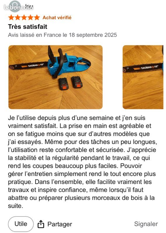 Mini Tronçonneuse à Batterie 8000mAh,6 Et 8 Pouces Tronçonneuse