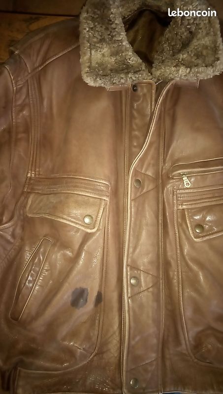 Blouson en cuir mc Douglas (image 1)
