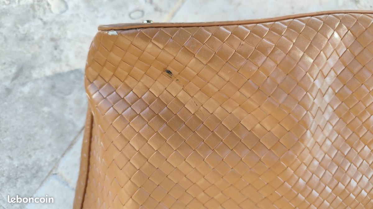 Sac à main Irène Van Ryb Paris en cuir tressé Accessoires