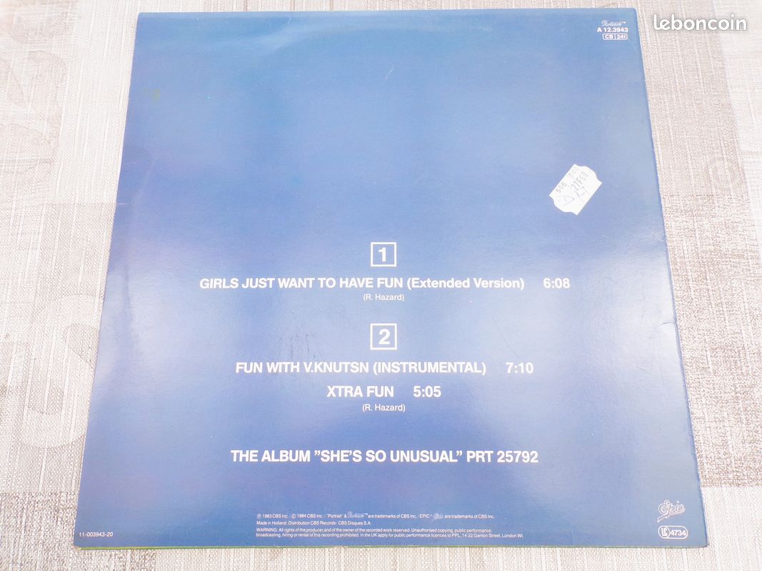 Disques Vinyles Maxi 45 Tours Années 80 (image 6)