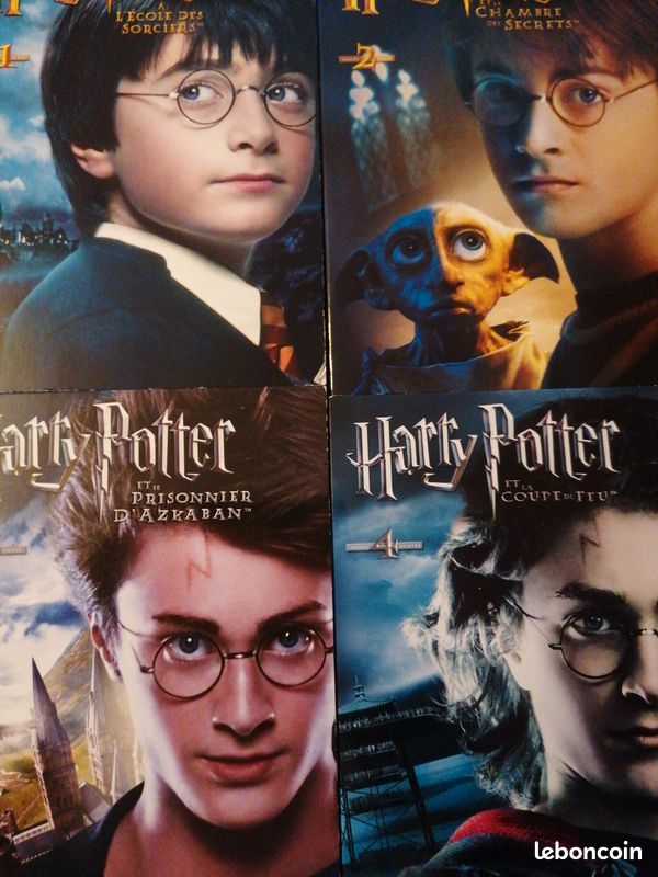 Lots de combo Bluray dvd harry potter 1, 2, 3, DVD Films