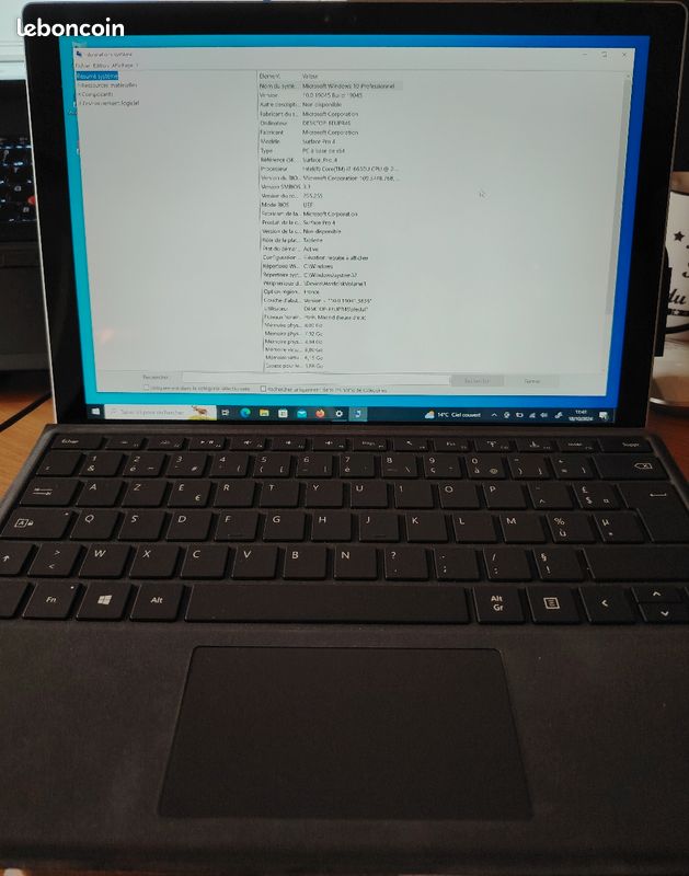 Pc portable tactile Surface pro 4 (image 1)