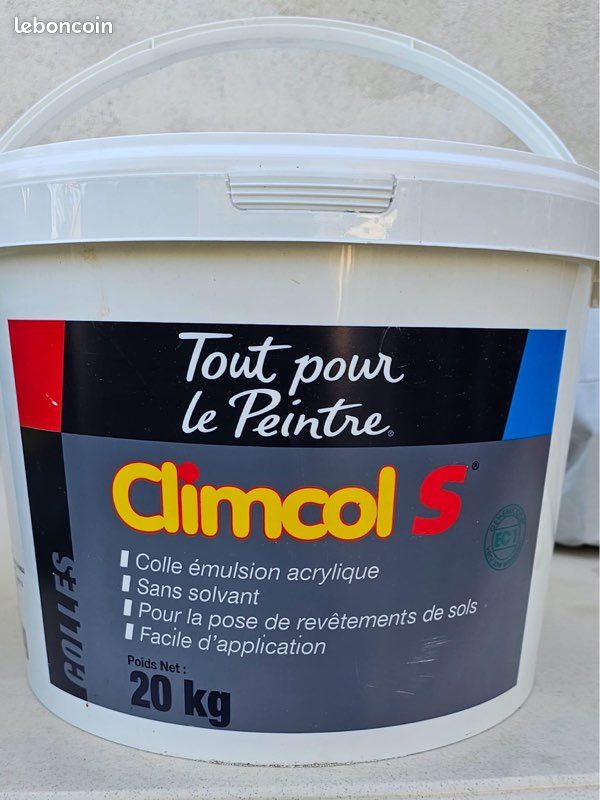 Colle émulsion acrylique neuf 20k climcol s (image 1)